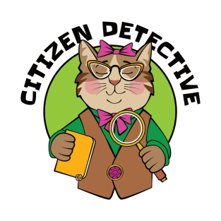 Citizen Detective Cat T-Shirt