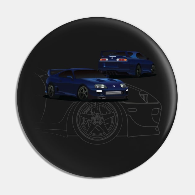 Supra Pin by AutomotiveArt