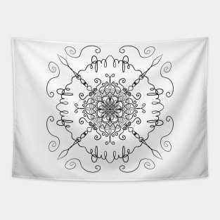 Love Your Life Mandala Tapestry