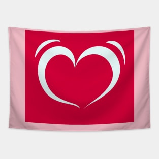 Big bold Heart Tapestry