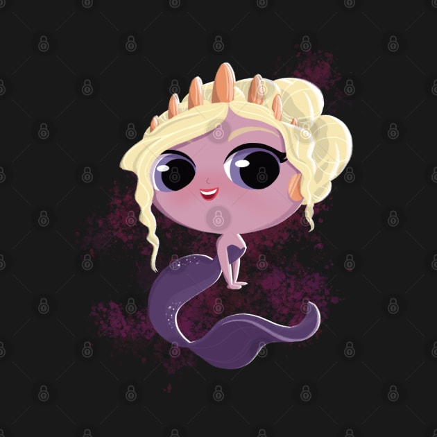 Young ursula chibi mermaid by Krismilla 