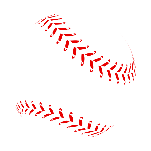 Baseball - Silhouette Ball by Qibar Design