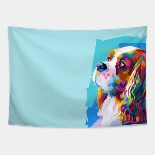 Animal Dog Wpap Art Tapestry