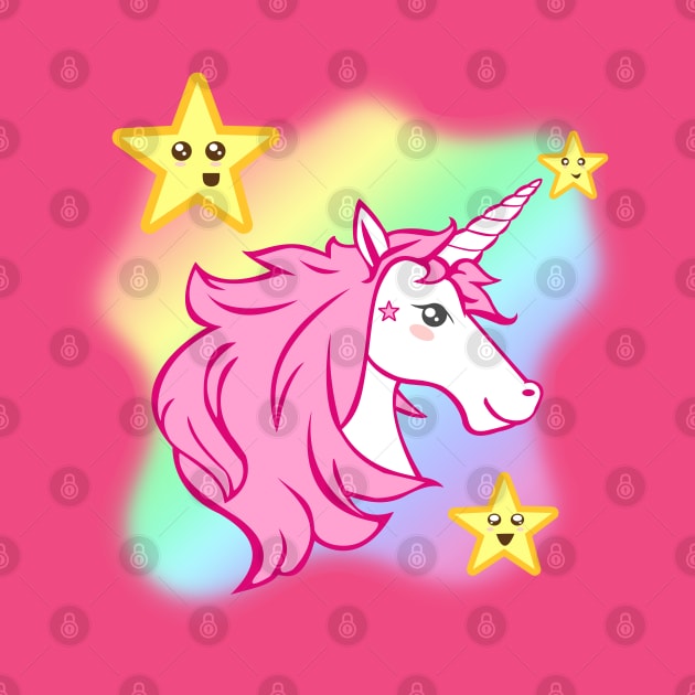 Kawaii Unicorn by rachybattlebot