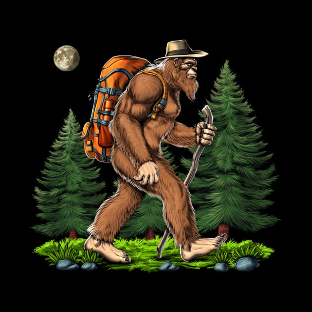 Bigfoot Hiking by underheaven