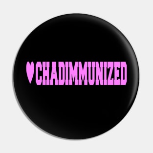 Chad Immunized Pin