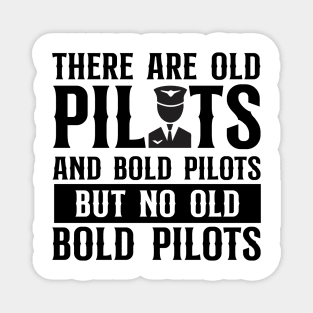 Old and Bold Pilots Magnet