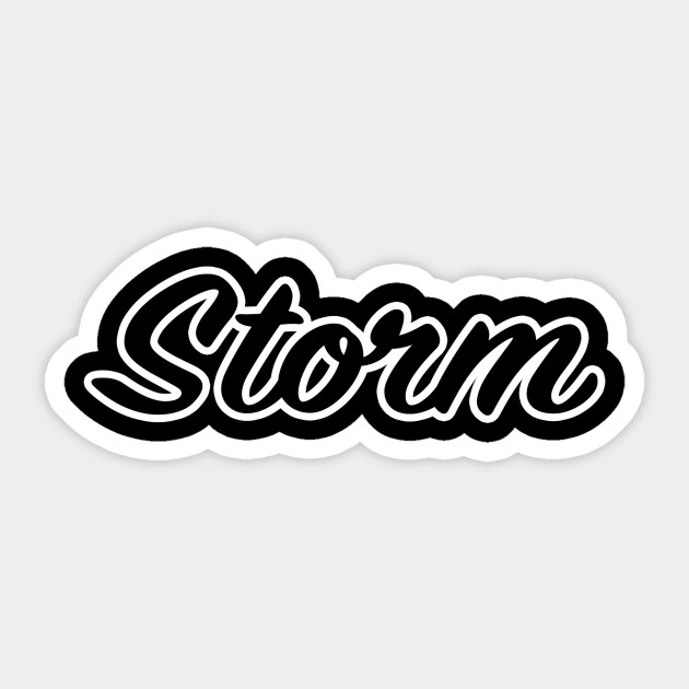 Storm Storm Sticker Teepublic