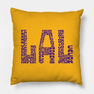 Los Angeles Lakers 2020 - 2021 Pillow