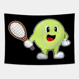 Tennis ball Tennis racket Sports Tapestry