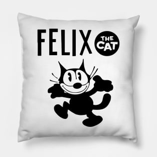 dancing the cat funny face Pillow