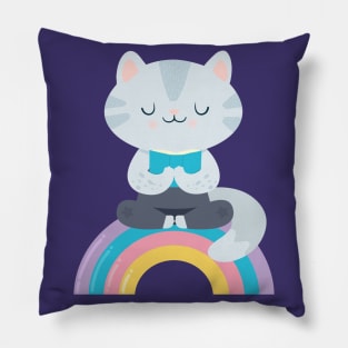 Reaching Book Reading Nirvana Pillow