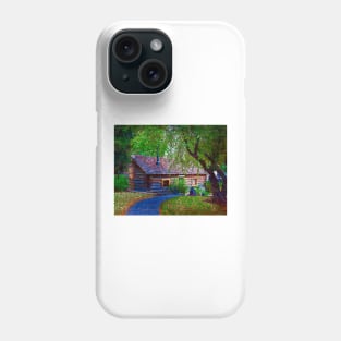 Log Cabin In The Woods Phone Case