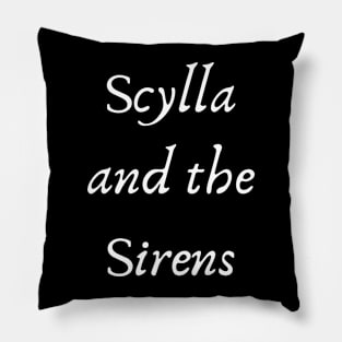 Scylla and the Sirens Pillow