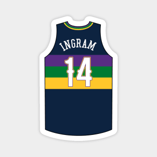 Brandon Ingram New Orleans Jersey Qiangy Magnet