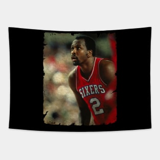 Moses Malone #2 in Sixers Tapestry