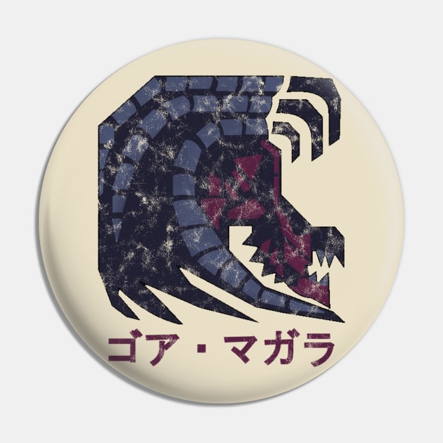 Monster Hunter Gore Magala Kanji Pin by StebopDesigns