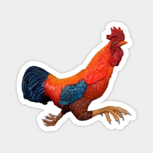 Carousel Animal Chicken Rooster Magnet