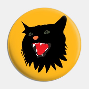 Black Cat Pin