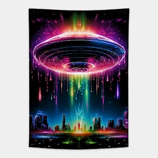 UFO Attack Tapestry