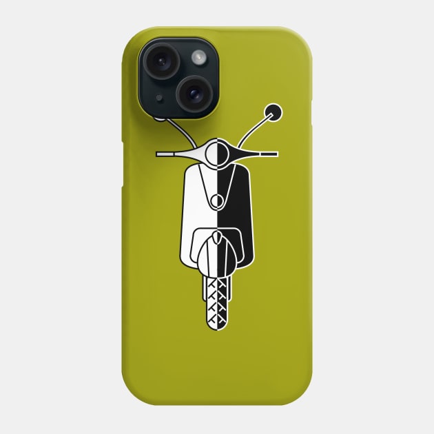 2Tone Scooter Phone Case by Skatee