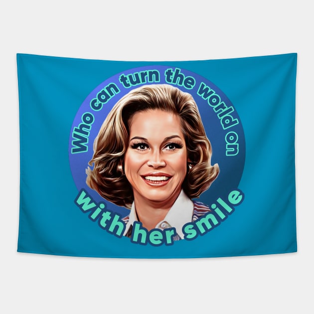 Mary Tyler Moore Tapestry by Zbornak Designs