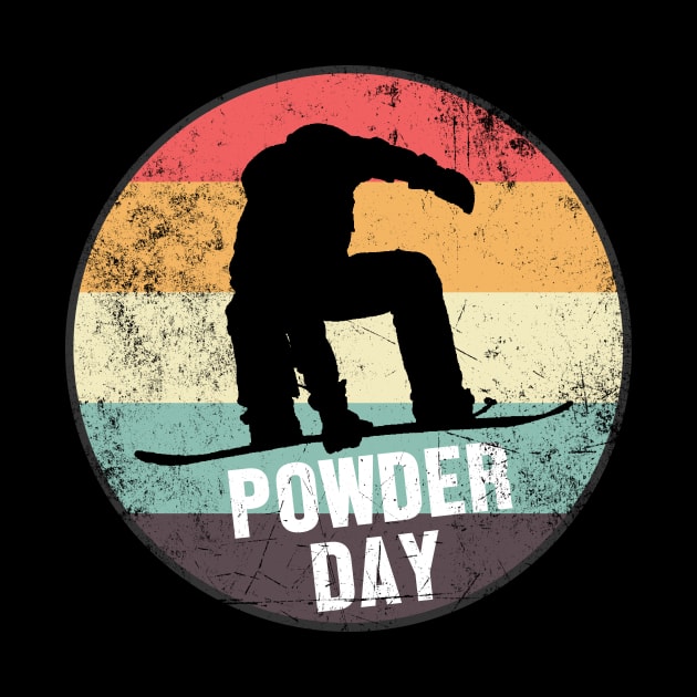 Vintage Powder Day | Snowboarder by jpmariano