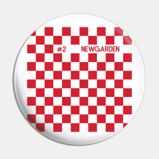 Josef Newgarden Racing Flag Pin