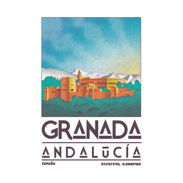 Granada, Andalucia, Spain by JDP Designs