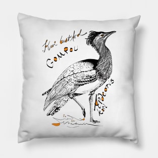 Kori Bustard, Gompou Pillow