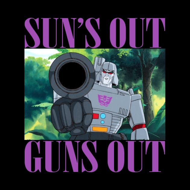 Sun's Out Guns Out (Fallen) by dumb stuff, fun stuff