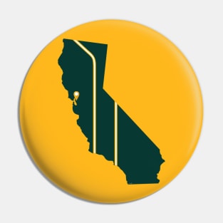 Oakland Baseball Pin