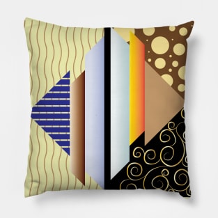 Beautiful Geometric Minimalist Abstract Pillow