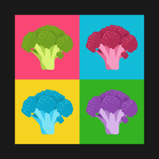 Broccoli Pop-Art T-Shirt