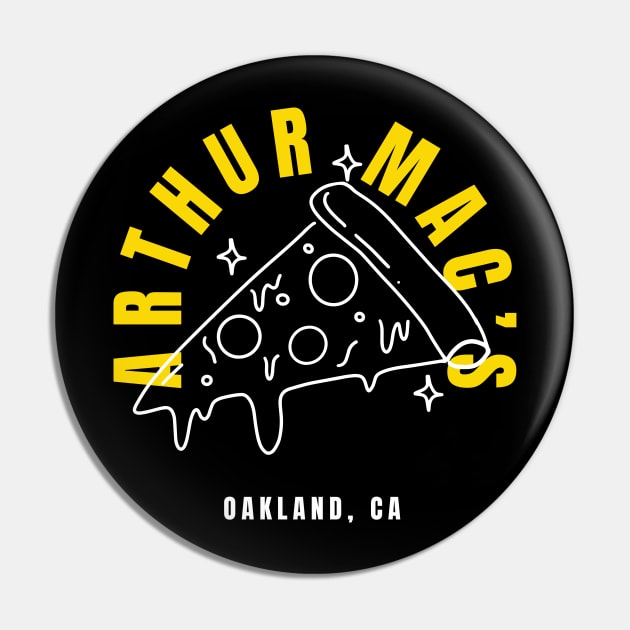 Arthur Mac's Slice of Oakland Pin by ArthurMacs