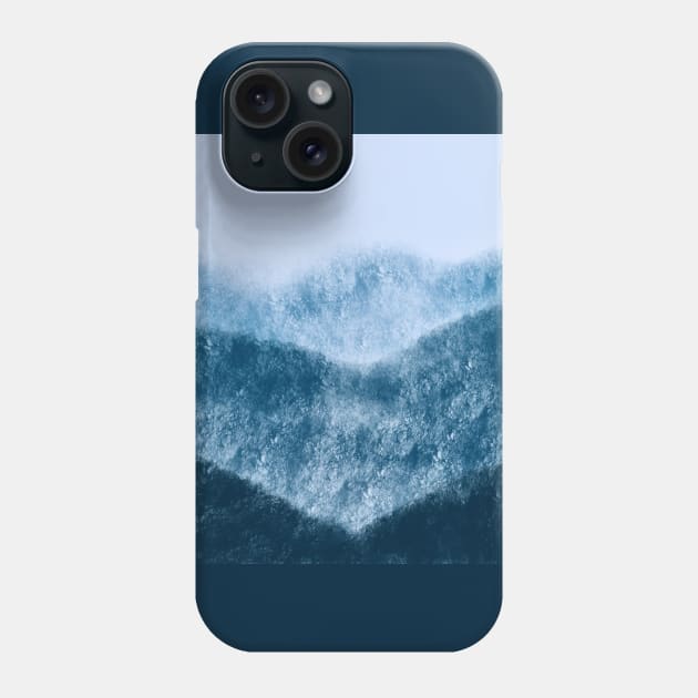 Abstract Smoky Mountains Phone Case by Kcinnik