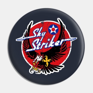 SkyStriker Tail Art Pin