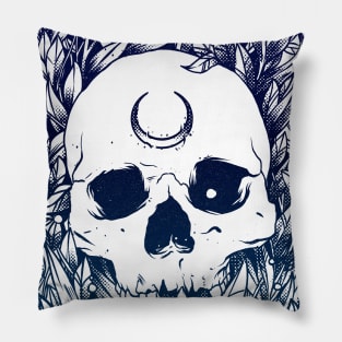 The floral skull Pillow