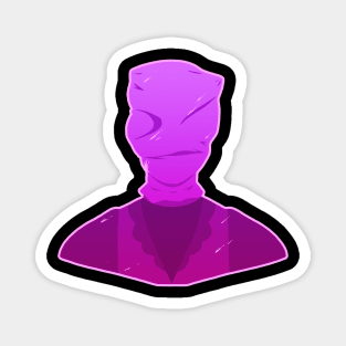 Nurse Purple Silhouette (Dead by Daylight) Magnet