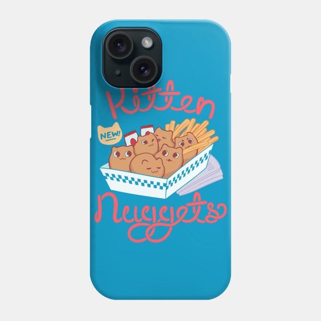 Kitten Nuggets Phone Case by Starling
