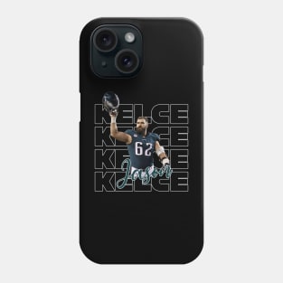 jason kelce fan pop art Phone Case