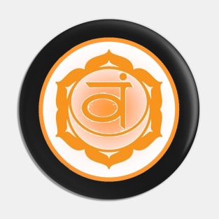 Embrace my emotions Sacral Chakra- Blue Pin