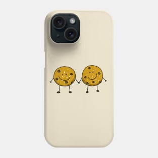 cute chocolate chip cookie Phone Case
