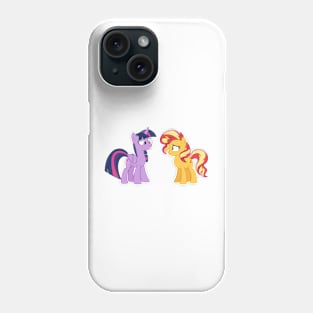 Pony Twilight and Sunset 2 alternate Phone Case