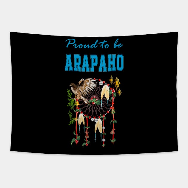 Native American Arapaho  Eagle Tapestry by Jaya Moore