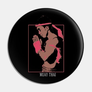 Muay Thai Fighter Pin