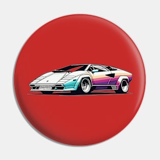 Lamborghini Countach Pin