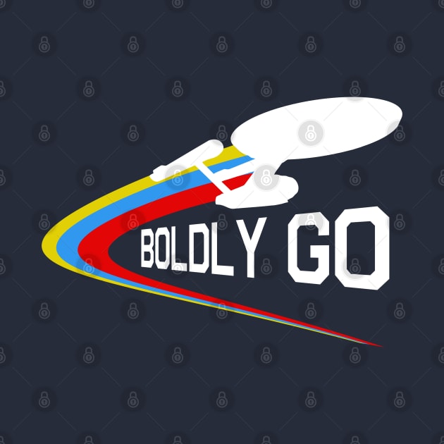 Boldly Go: TOS by PopCultureShirts