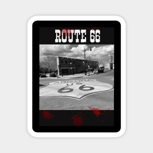 Route 66 Cover Tee Magnet