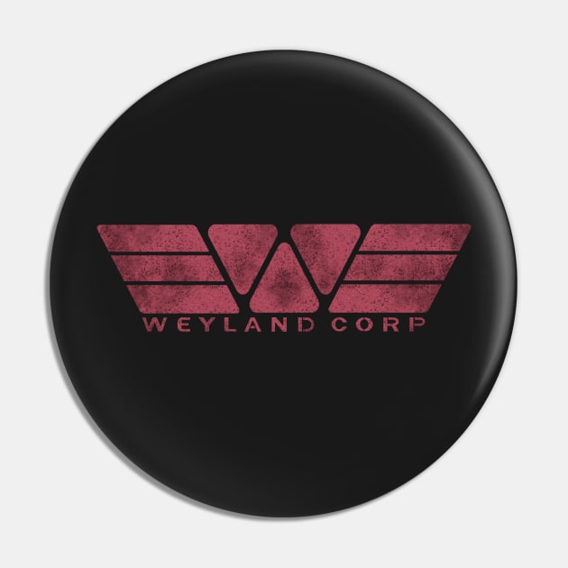 Weyland Corp Janek Prometheus Pin by udezigns